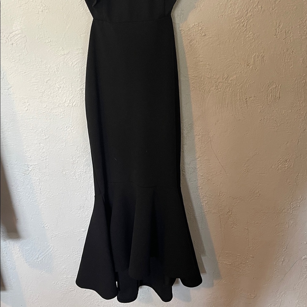 Petal & Pup High Lo Midi Black Dress - Picture 9 of 11